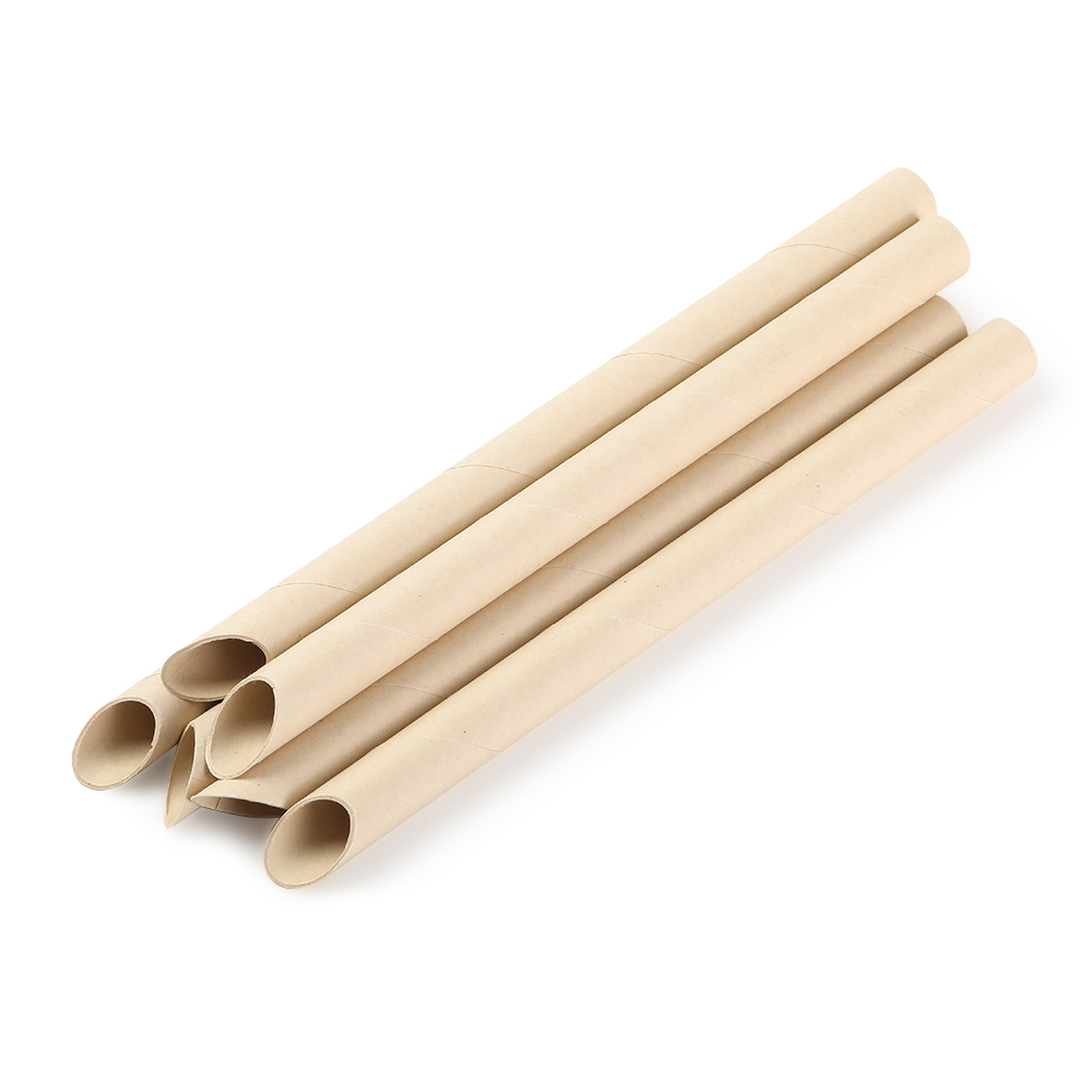 Bamboo pulp straw (slanted mouth)