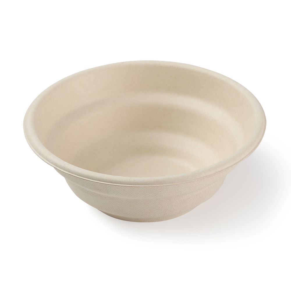 Bamboo pulp paper bowl