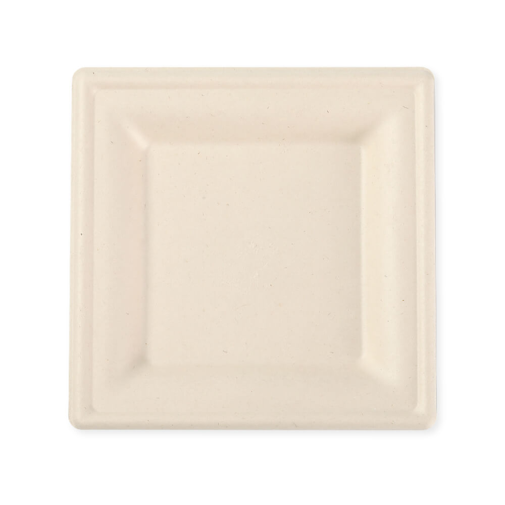 Bamboo Square Plate