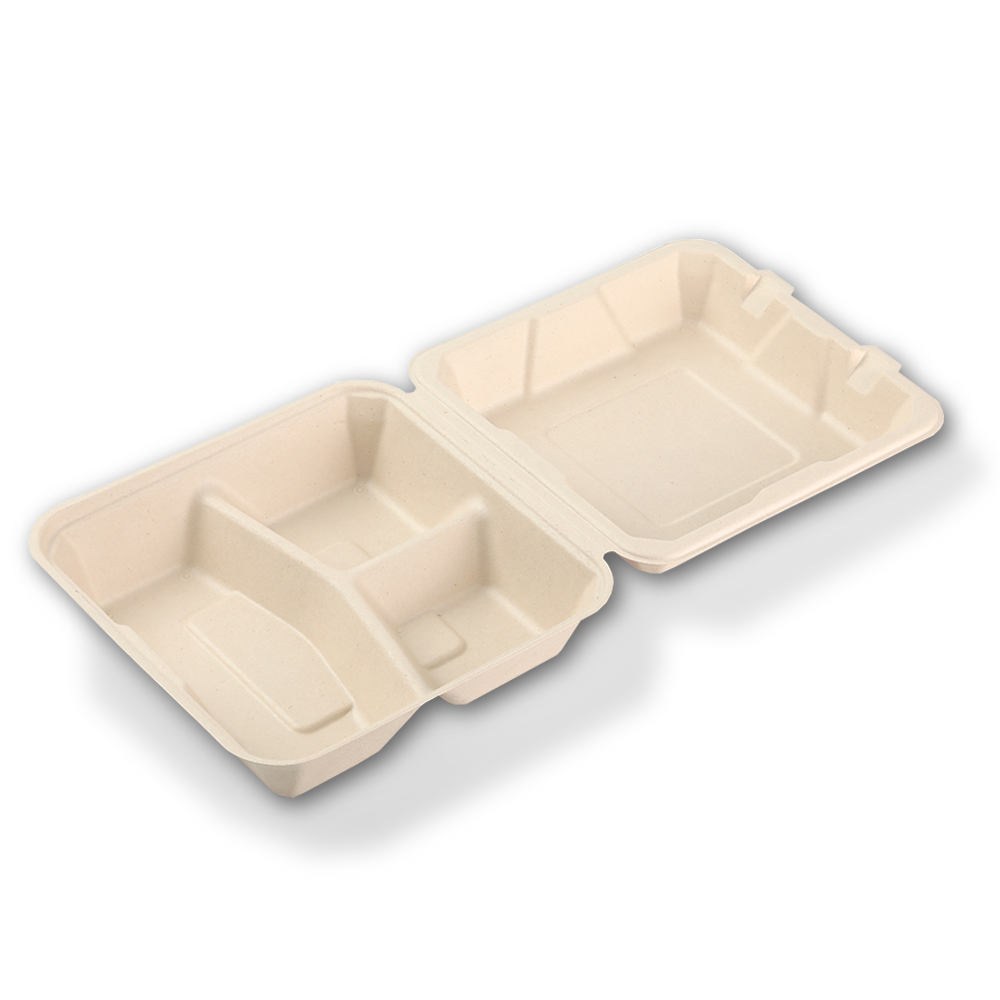 Bamboo Compartment Lunch Box